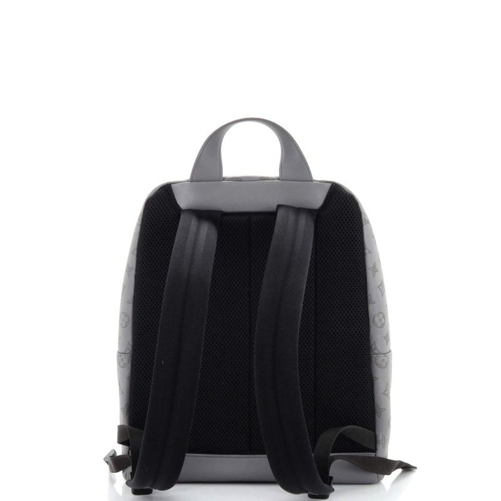 Louis Vuitton Racer Backpack Monogram Shadow Leather Gray - Picture 3 of 7